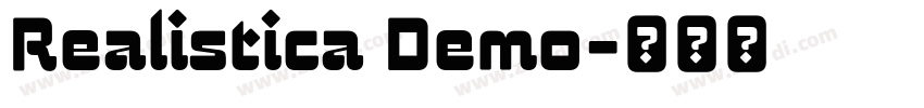Realistica Demo字体转换
